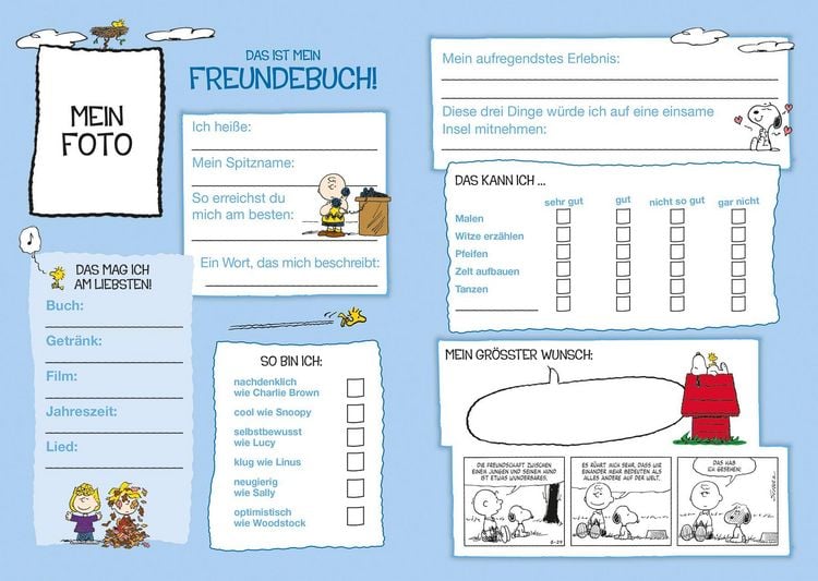 Produktbild: Peanuts: Meine Freunde