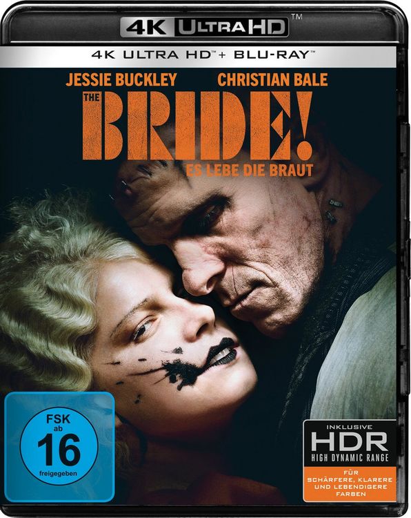 Produktbild: The Bride! - Es lebe die Braut (4K Ultra HD) (+Blu-ray)