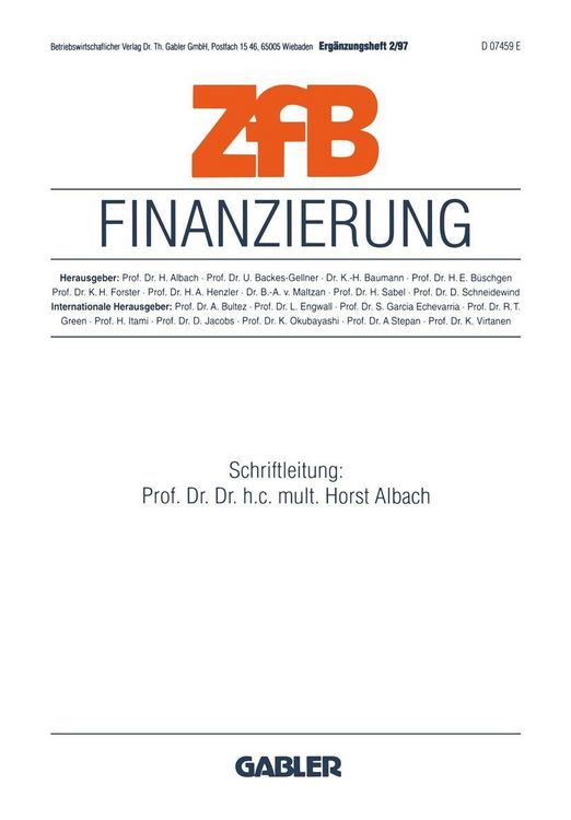 Produktbild: Finanzierung