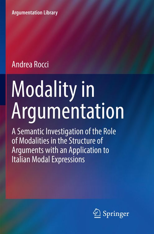 Produktbild: Modality in Argumentation