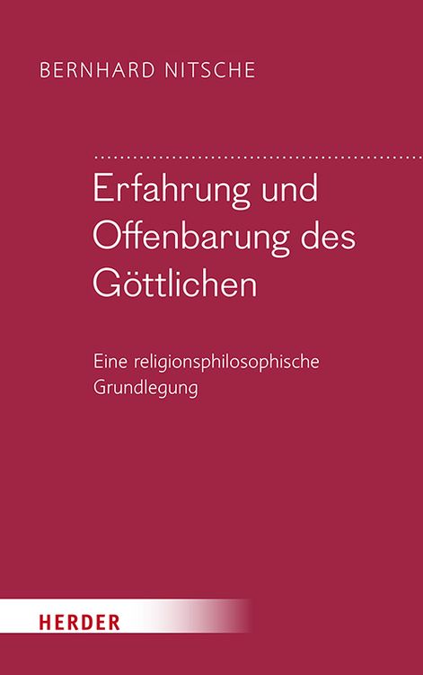 Produktbild: Erfahrung und Offenbarung des G&ouml;ttlichen