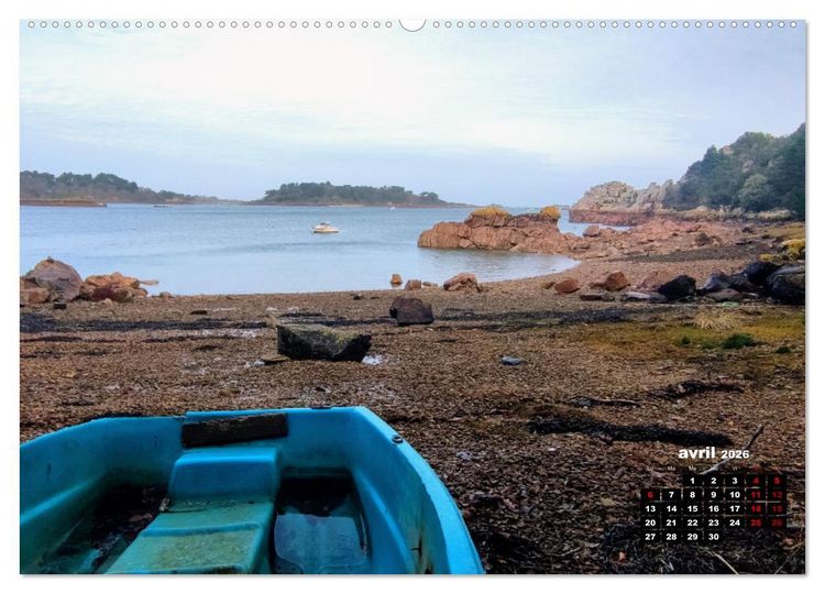 Produktbild: Horizons costarmoricains (Calendrier mural 2026 DIN A2 vertical), CALVENDO calendrier mensuel