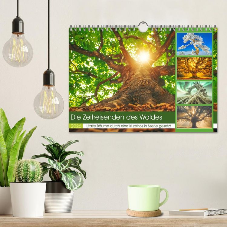 Produktbild: Die Zeitreisenden des Waldes (Wandkalender 2026 DIN A4 quer), CALVENDO Monatskalender