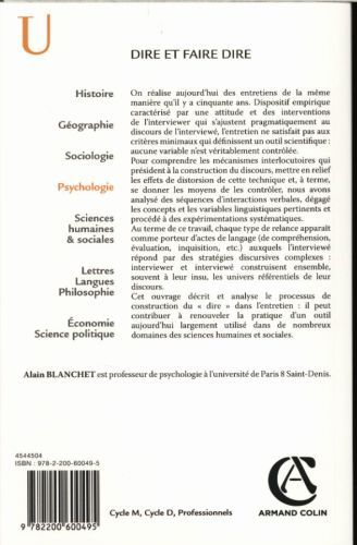 Produktbild: Dire et faire dire l entretien 2e