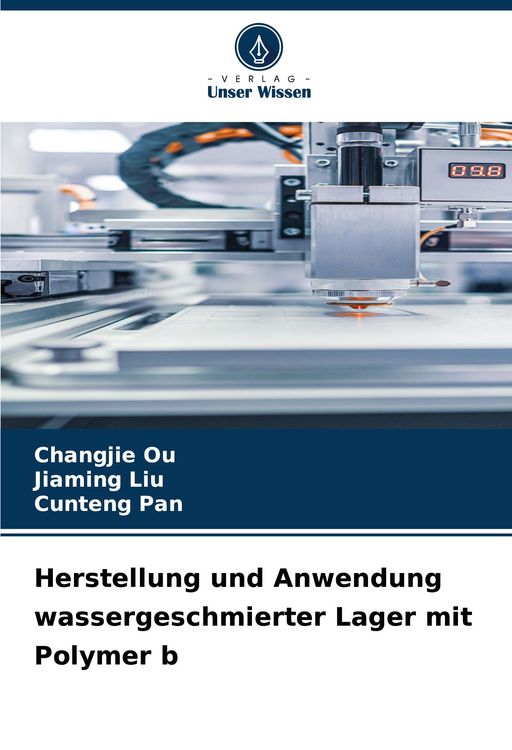 Produktbild: Herstellung und Anwendung wassergeschmierter Lager mit Polymer b