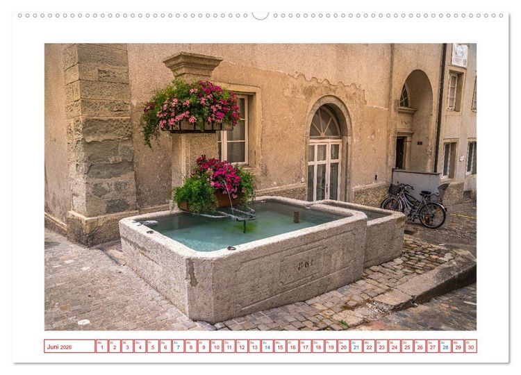 Produktbild: Diessenhofen am Hochrhein (hochwertiger Premium Wandkalender 2026 DIN A2 quer), Kunstdruck in Hochglanz