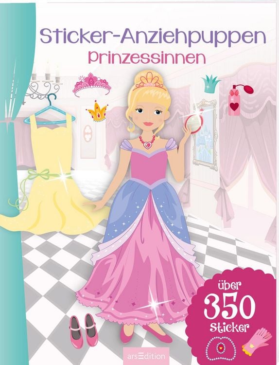 Produktbild: Sticker-Anziehpuppen &ndash; Prinzessinnen