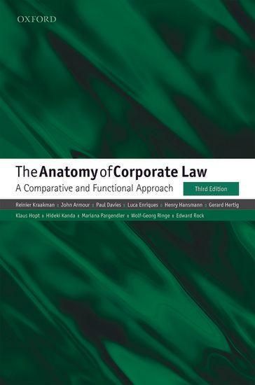 Produktbild: The Anatomy of Corporate Law