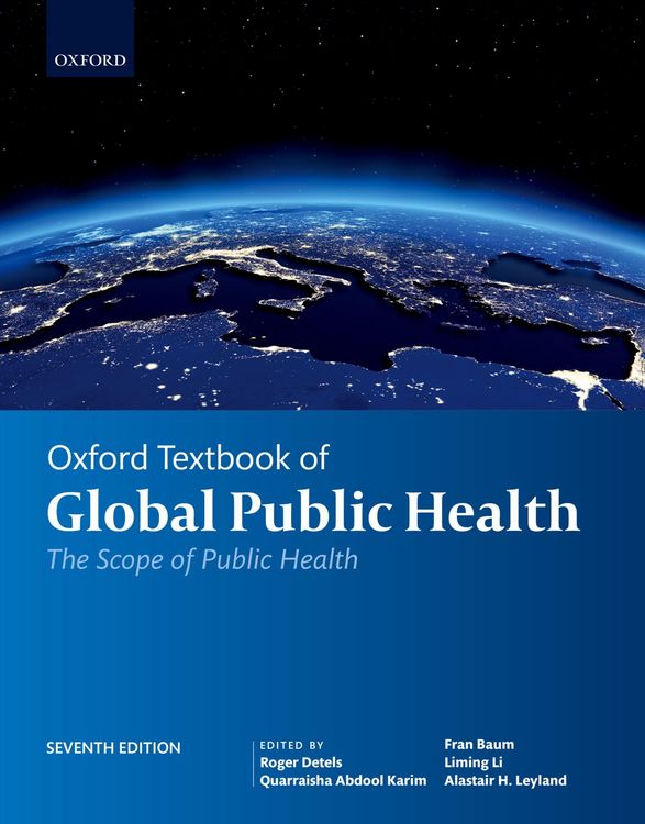 Produktbild: Oxford Textbook of Global Public Health