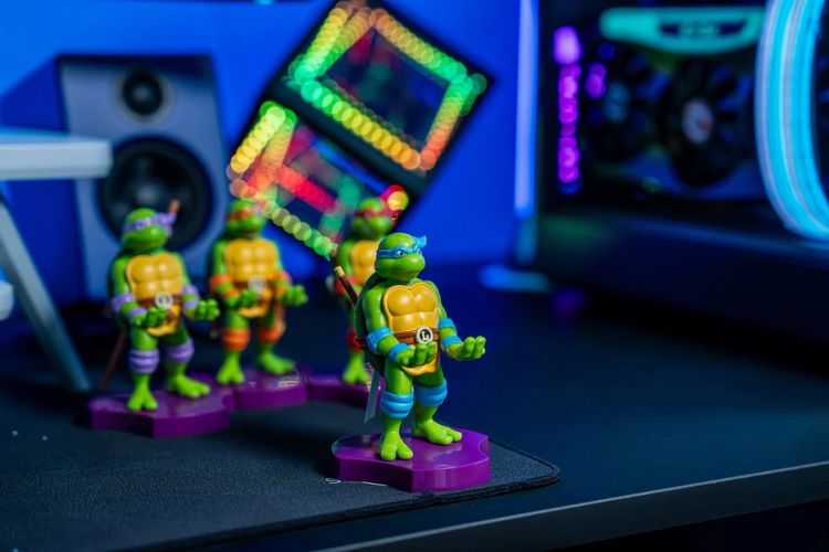 Produktbild: TMNT: Leonardo - Cable Guy Holdem [11 cm]