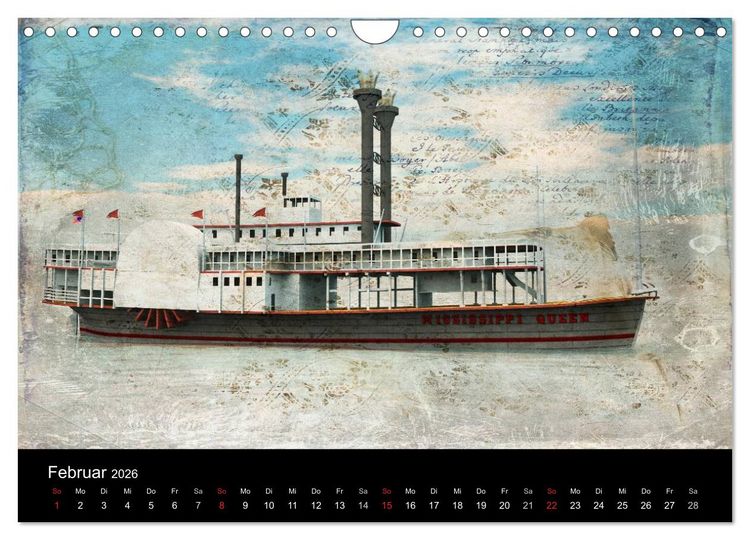 Produktbild: Mystic Ships (Wandkalender 2026 DIN A4 quer), CALVENDO Monatskalender