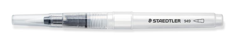 Produktbild: STAEDTLER Wasserpinsel rund fein, rund medium, rund gro&szlig;, Keilspitze, 4er Set