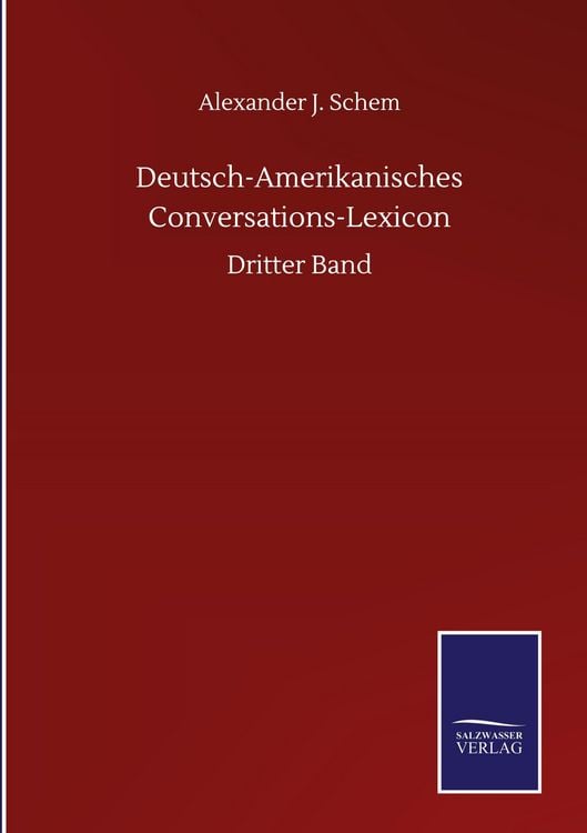 Produktbild: Deutsch-Amerikanisches Conversations-Lexicon