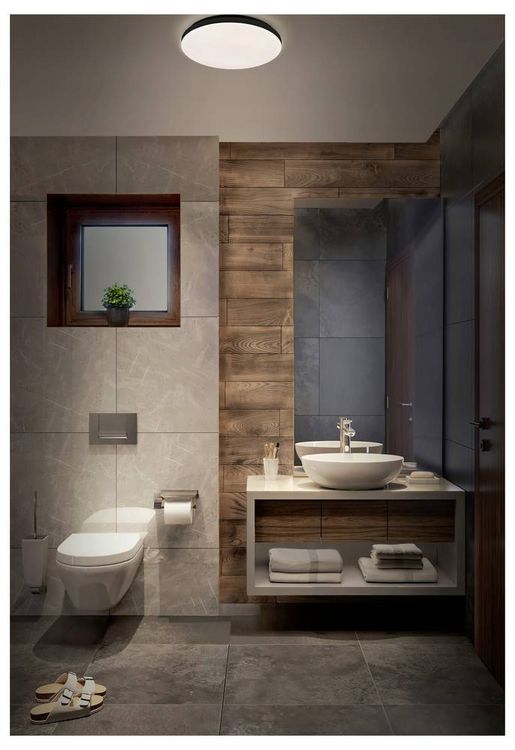 Produktbild: OSRAM HOMELIGHTING 4099854621505 Deckenleuchte, LED-Deckenleuchte Schwarz