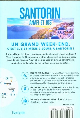 Produktbild: Santorin, Anafi et Ios