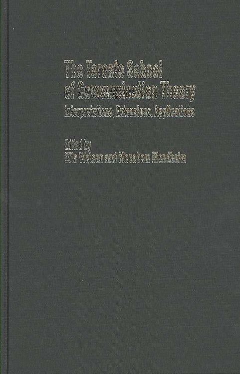 Produktbild: The Toronto School of Communication Theory