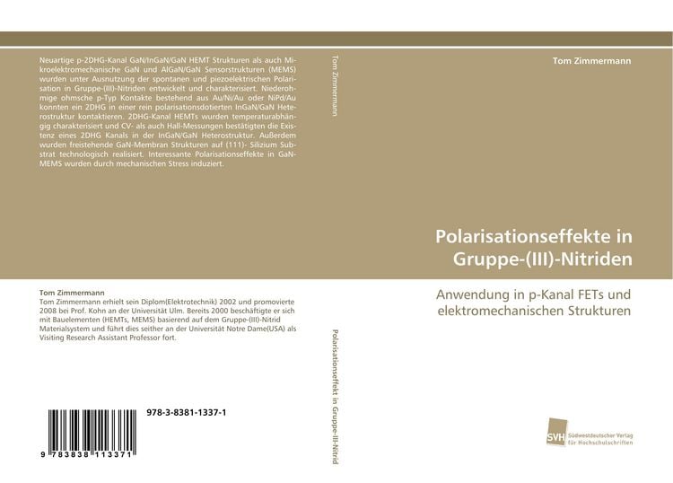 Produktbild: Polarisationseffekte in Gruppe-(III)-Nitriden