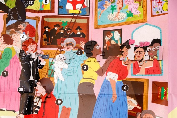 Produktbild: Die gro&szlig;e feministische Kunstparty