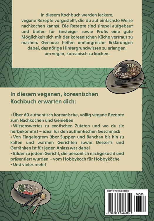 Produktbild: Koreanisch, authentisch, vegan!