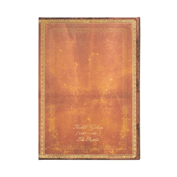 Produktbild: Hardcover Notizbuch Kahlil Gibran, Der Prophet, Midi, Liniert
