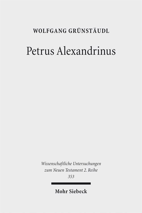Produktbild: Petrus Alexandrinus