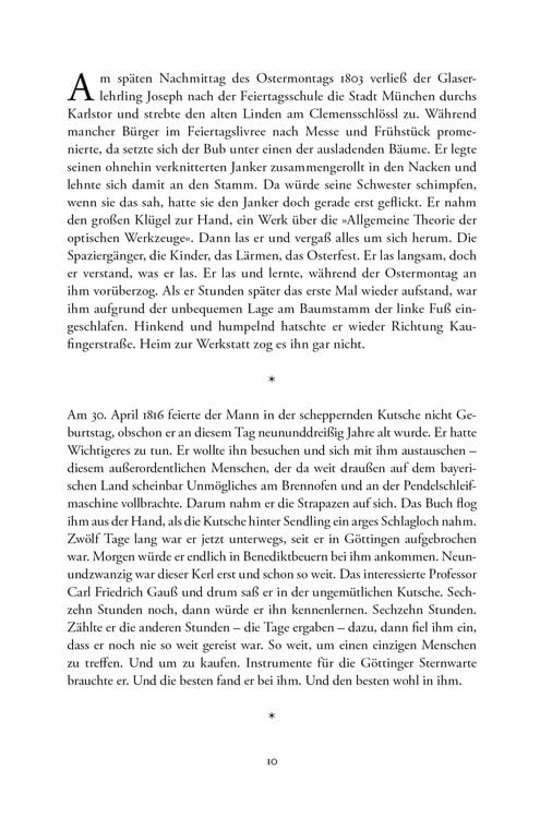 Produktbild: Die Gesetze des Lichts. Das erstaunliche Leben des Joseph von Fraunhofer