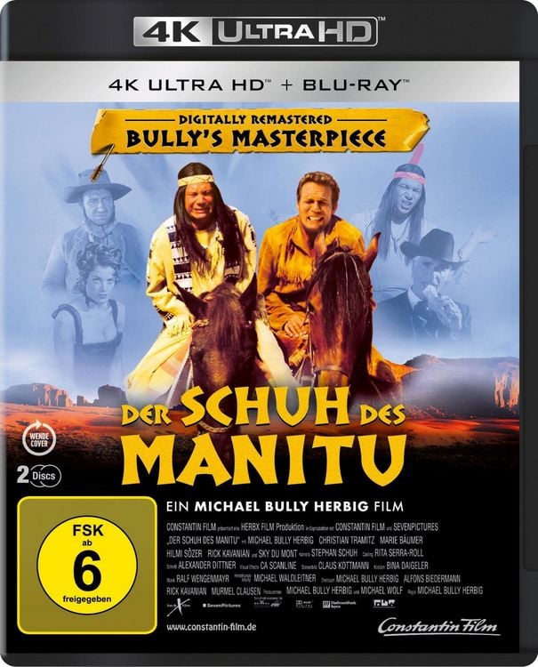 Produktbild: Der Schuh des Manitu - Remastered (4K Ultra HD) (+ Blu-ray)