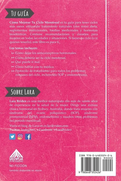 Produktbild: C&oacute;mo mejorar tu ciclo menstrual