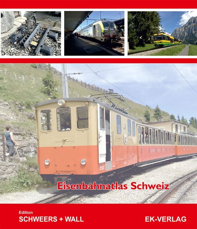 Produktbild: Eisenbahnatlas Schweiz
