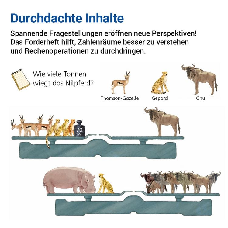 Produktbild: Das Forderheft Mathematik 4