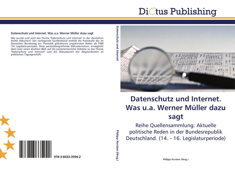 Produktbild: Datenschutz und Internet. Was u.a. Werner M&uuml;ller dazu sagt