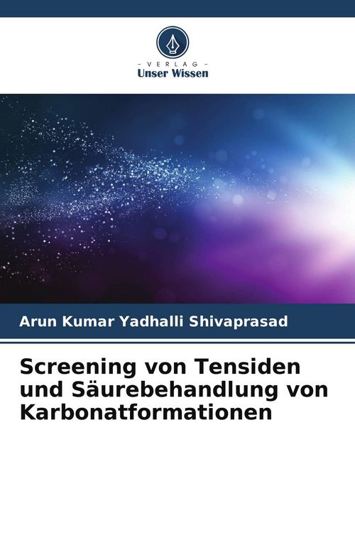 Produktbild: Screening von Tensiden und S&auml;urebehandlung von Karbonatformationen