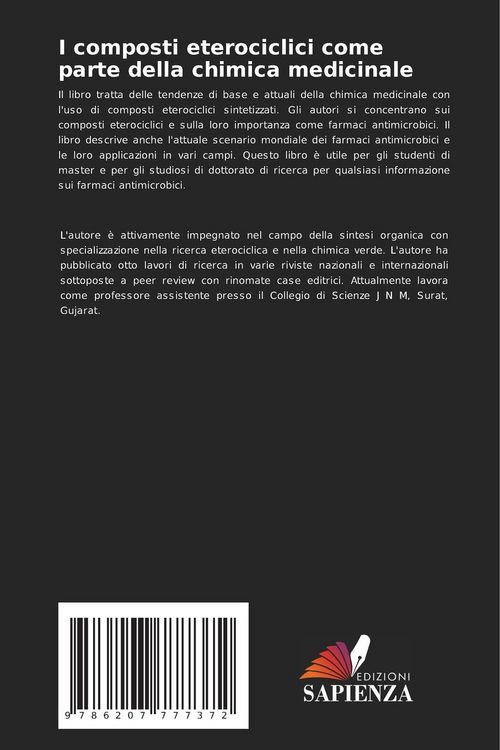 Produktbild: I composti eterociclici come parte della chimica medicinale