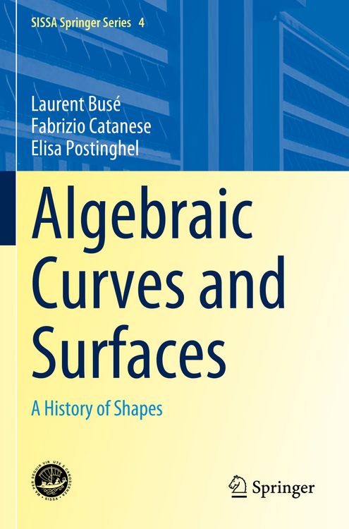 Produktbild: Algebraic Curves and Surfaces