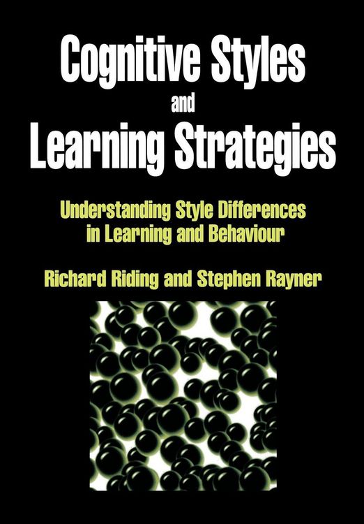 Produktbild: Cognitive Styles and Learning Strategies