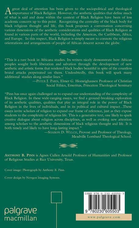 Produktbild: Black Religion and Aesthetics