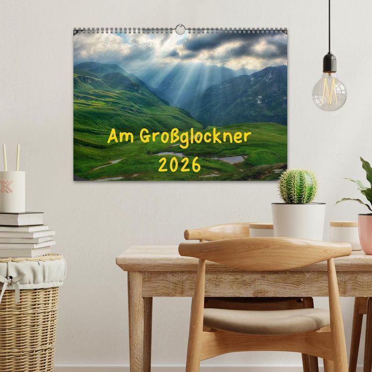 Produktbild: Am Gro&szlig;glockner (Wandkalender 2026 DIN A3 quer), CALVENDO Monatskalender