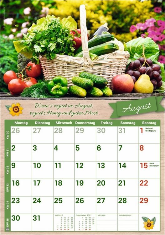 Produktbild: Rentnerkalender 2027