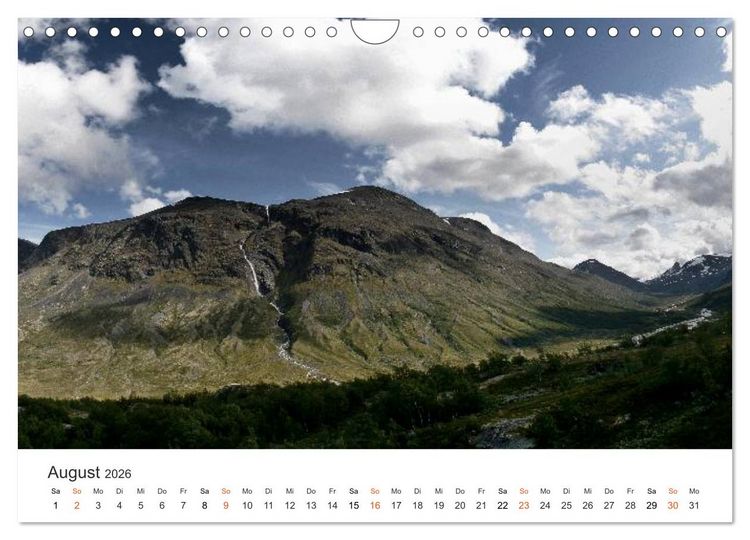 Produktbild: Norwegische Impressionen (Wandkalender 2026 DIN A4 quer), CALVENDO Monatskalender