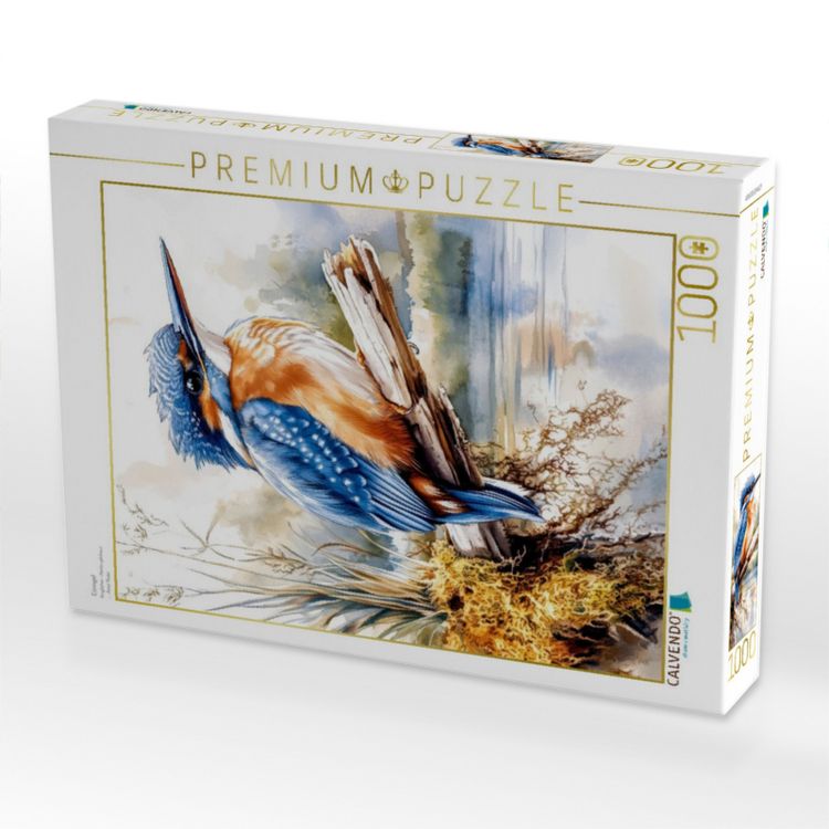 Produktbild: CALVENDO Puzzle Eisvogel | 1000 Teile Lege-Gr&ouml;&szlig;e 64x48cm Foto-Puzzle f&uuml;r gl&uuml;ckliche Stunden