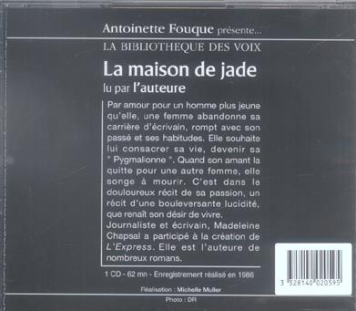 Produktbild: La maison de jade