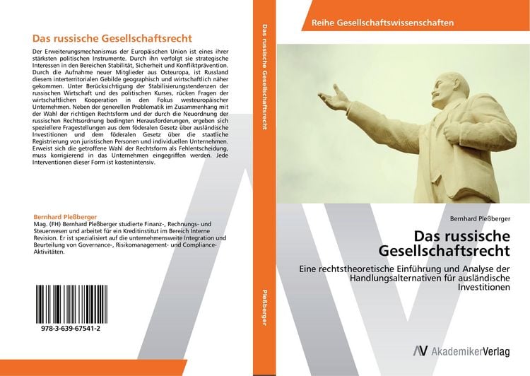 Produktbild: Das russische Gesellschaftsrecht