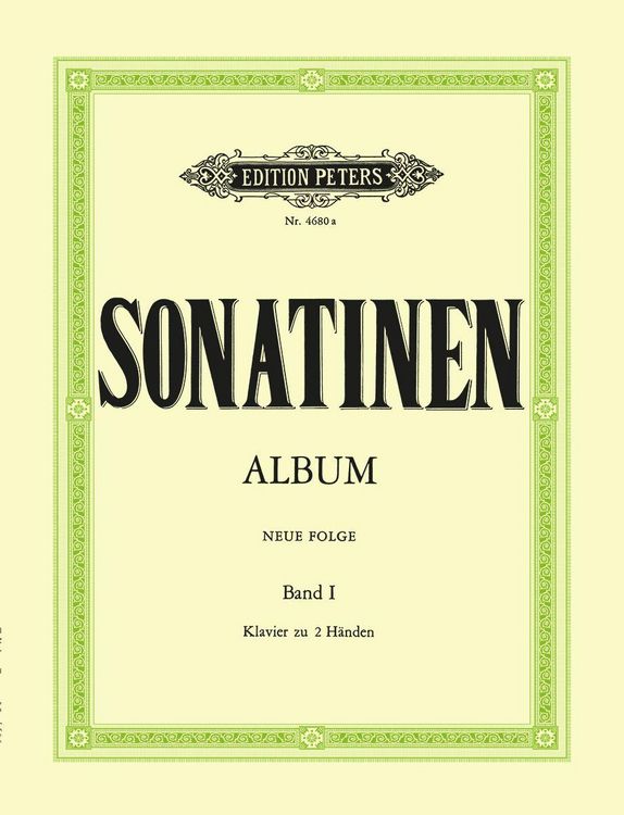 Produktbild: Sonatinen-Album, Band 1 (neue Folge)