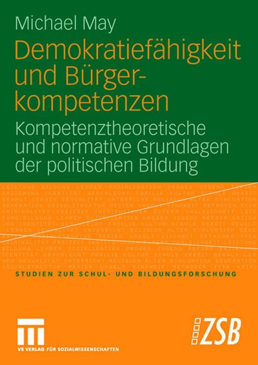 Produktbild: Demokratiefähigkeit und Bürgerkompetenzen