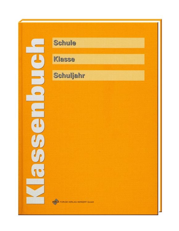 Produktbild: Klassenbuch sonnengelb