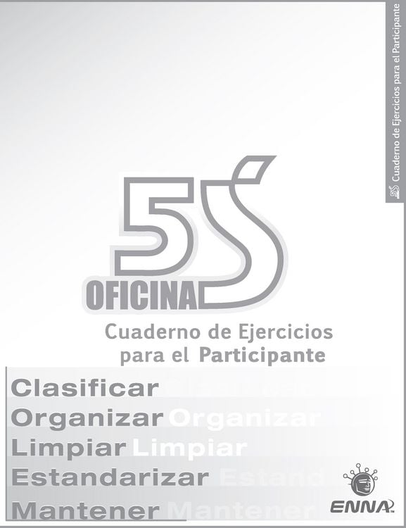 Produktbild: Enna: 5s Office Participant Workbook (Spanish)