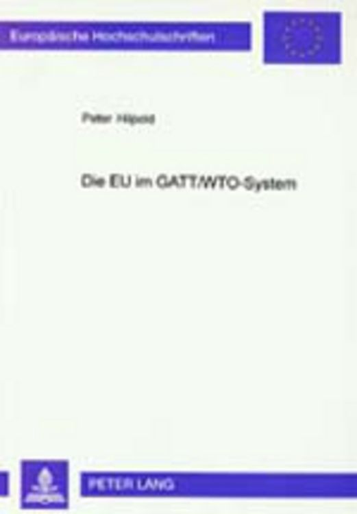 Produktbild: Die EU im GATT/WTO-System
