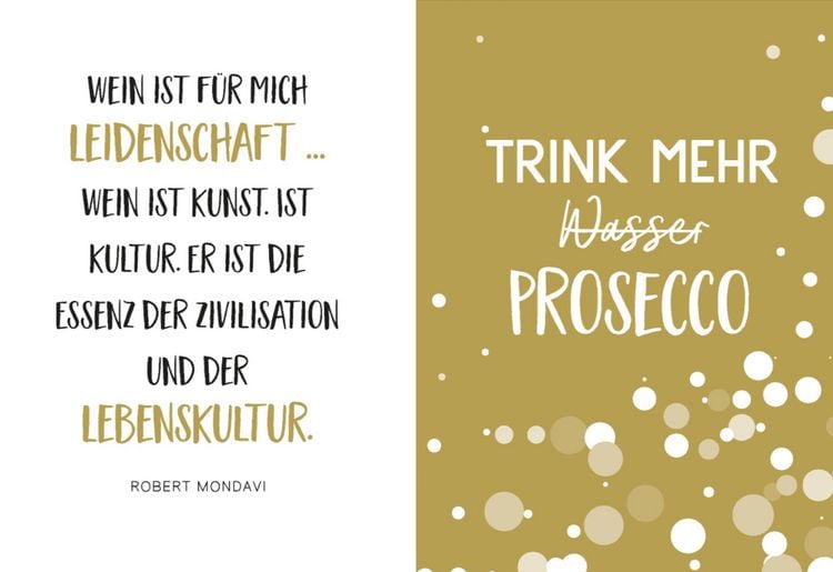 Produktbild: PROSECCO IST IMMER EINE L&Ouml;SUNG