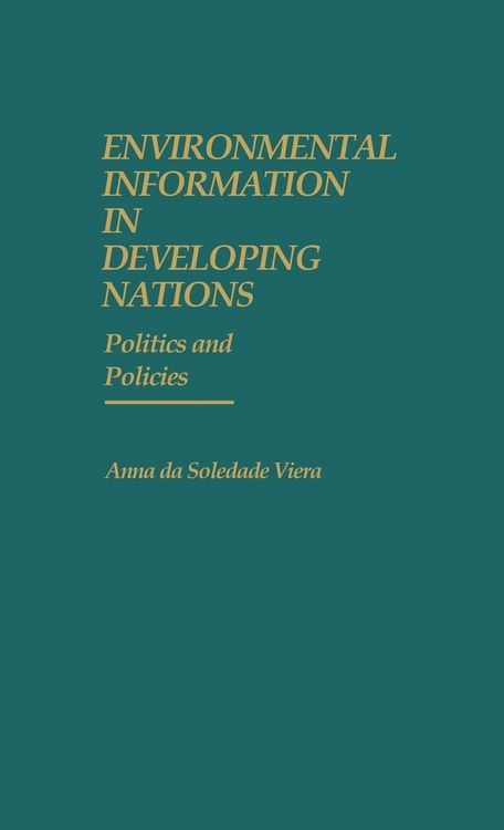 Produktbild: Environmental Information in Developing Nations