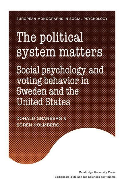 Produktbild: The Political System Matters
